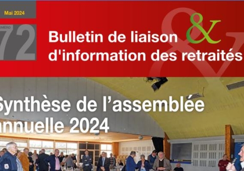 Bulletin de liaison de l'ARCEA-CESTA n° 72